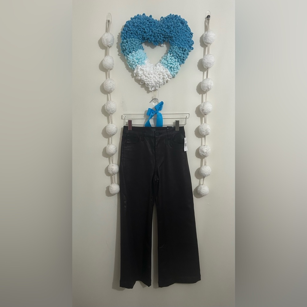 Kut From The Kloth Meg Fab Ab High Rise Coated Wide Leg Jeans NWT! - Picture 2 of 14